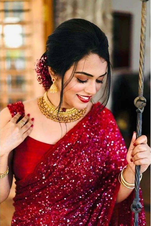 Vardan Ethnic Bt-152 Georgette Wholesale Fancy Saree — Wholesale Sarees, MPA wholesale from Surat - Gallery Image 3